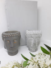 Load image into Gallery viewer, Concrete Buddha candle
