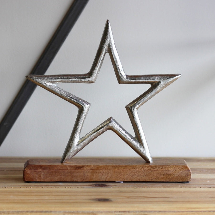 Wooden Based Star